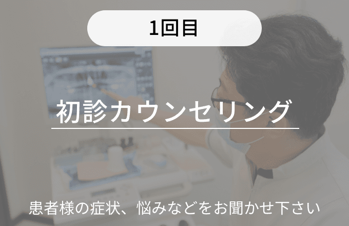 初診カウンセリング